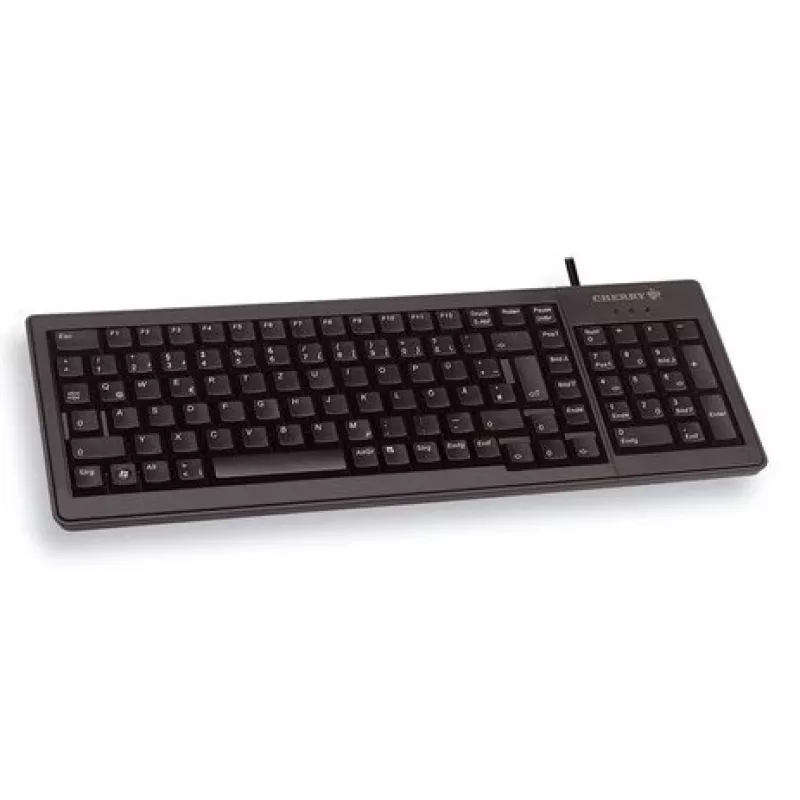 CHERRY G84-5200LCMCH-2 Tastatur Home USB Schweizerdeutsch Schwarz