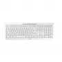 CHERRY Stream Desktop Recharge Tastatur Maus inklusive Universal RF Wireless QWERTZ Schweizer Grau