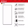 Displex Displayschutz + Hülle für Samsung Galaxy S23 Ultra, Eco-Montagerahmen, vollflächige Abdeckung