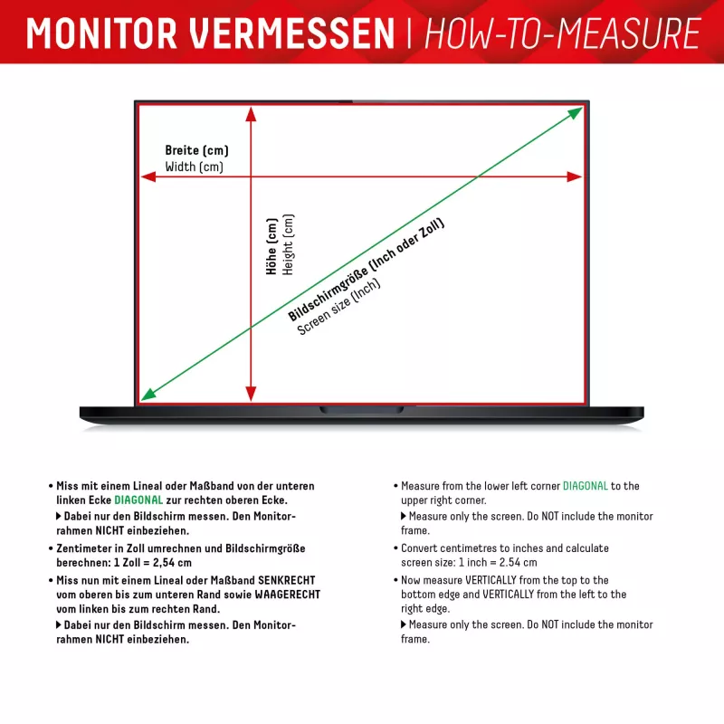 Displex PRIVACY SAFE entfernbarer 2-Wege-Sichtschutzfilter für Laptop/Notebook (randlos/frameless) 14'' (16:9)