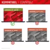 Displex PRIVACY SAFE abnehmbarer 2-Wege-Sichtschutzfilter für Laptop/Notebook (randlos/frameless) 16'' (16:10)