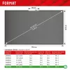 Displex PRIVACY SAFE abnehmbarer 2-Wege-Sichtschutzfilter für Laptop/Notebook (randlos/frameless) 16'' (16:10)