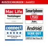 Displex Premium Displayschutzfolie (Full Abdeckung, 10H) für Samsung Galaxy S24 FE, Eco Montagerahmen, Full Abdeckung