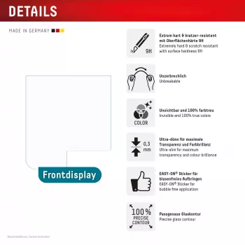 Displex Samsung Galaxy Z Flip5/Z Flip6/Z Flip7 FE Tempered Film