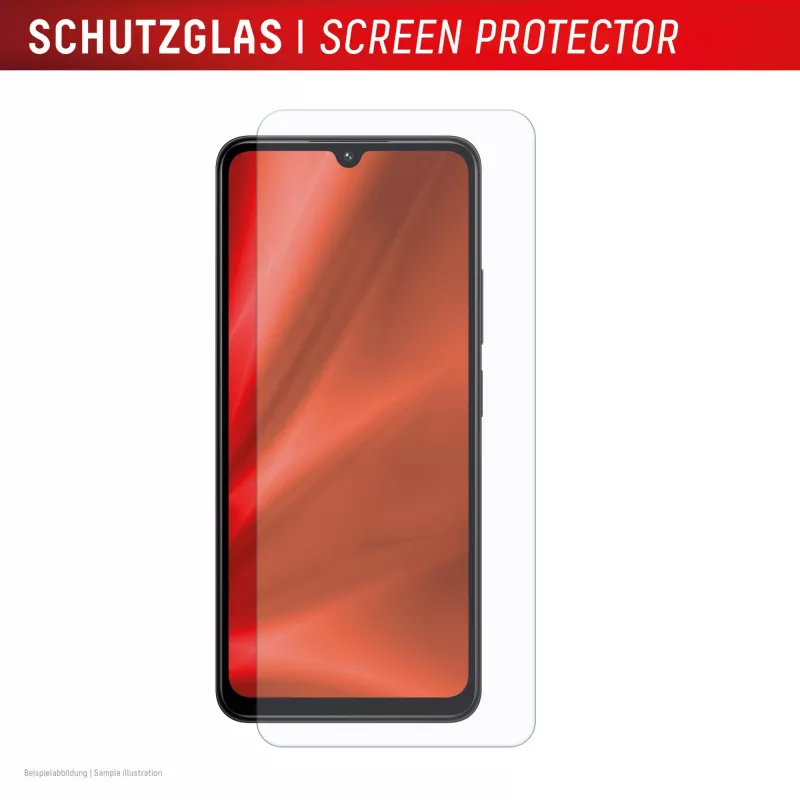Displex Smart Glass (9H) für Xiaomi Redmi 14C, Montageaufkleber, unzerbrechlich