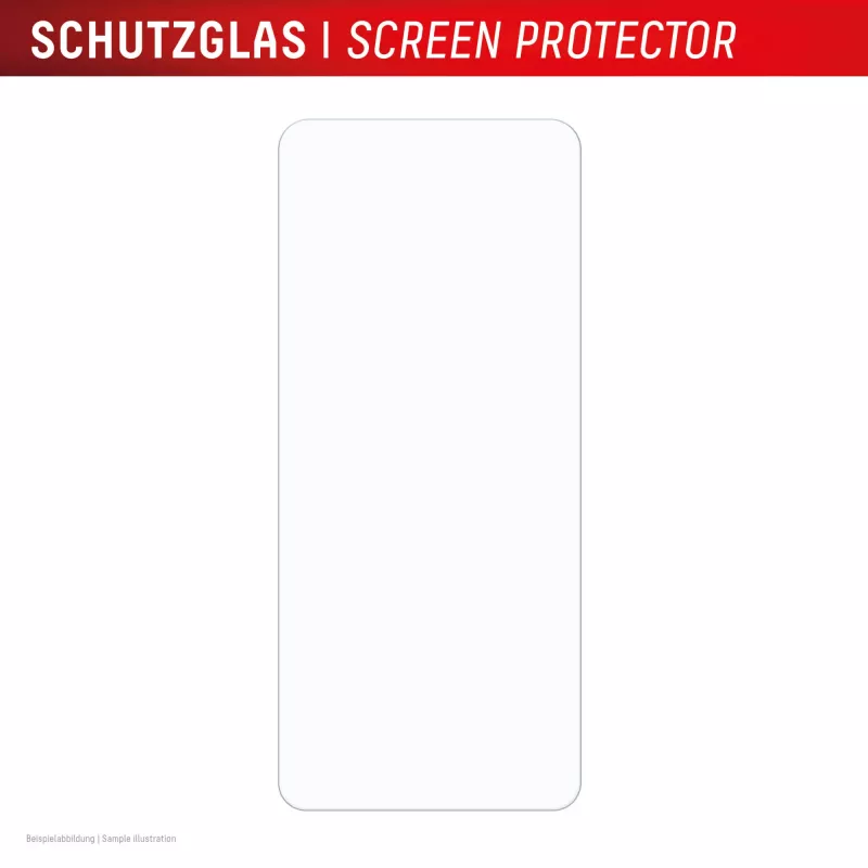 Displex Smart Glass (9H) für Xiaomi Redmi 14C, Montageaufkleber, unzerbrechlich