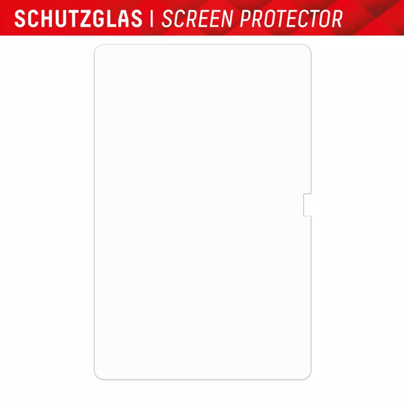 Displex Tablet Glass (9H) für Samsung Galaxy Tab S10+, Eco Montagerahmen, unzerbrechlich