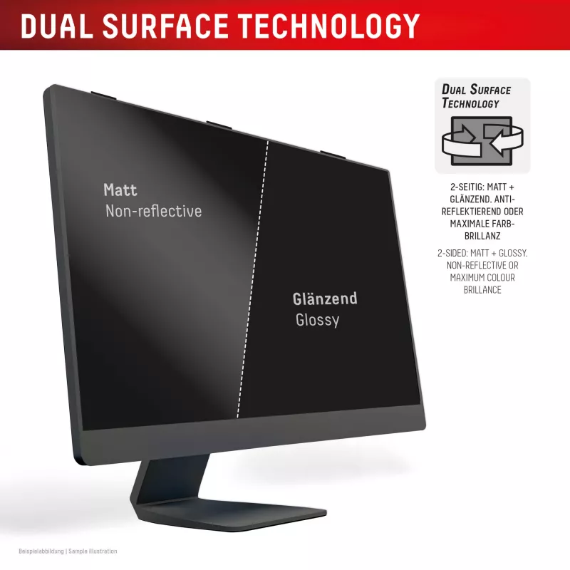 Displex PRIVACY SAFE abnehmbarer 2-Wege-Sichtschutzfilter für Desktop-Monitor 27″ (16:9)