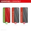 Displex Smart Glass (9H) für Samsung Galaxy S25 FE/S24 FE, Montageaufkleber, unzerbrechlich
