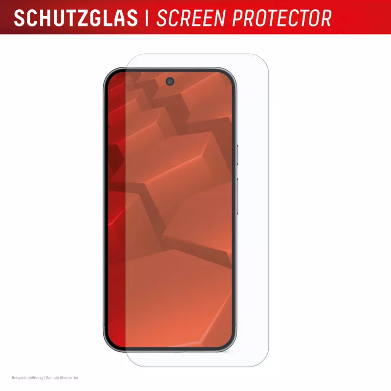 Displex Displayschutzfolie + Hülle für Google Pixel 10 Pro XL, Eco-Montagerahmen, kratzfest
