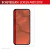 Displex Displayschutzglas + Hülle für Google Pixel 9a — gehärtetes Glas, Eco-Montagerahmen, transparent, kratzfest