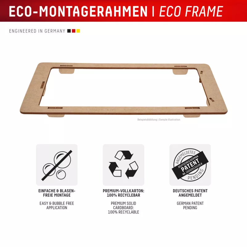 Tempered Glass Screen Protector mit Case for Google Pixel 10 by e.v.i. (DISPLEX Real Glass + Case)