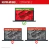 Blickschutzfilter e.v.i. Displex PRIVACY SAFE magnetisch 2-Wege für 16 Zoll (16:10) Laptop / Notebook, rahmenlos, glänzend/matt, 3H