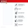 Tempered Smart Glass Screen Protector e.v.i. für Xiaomi 15T / 15T Pro (9H), Montageaufkleber, transparent