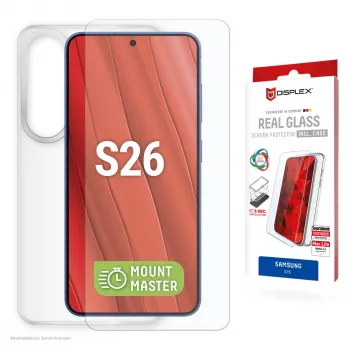 Displex Displayschutz + Hülle für Samsung S26, kratzfest