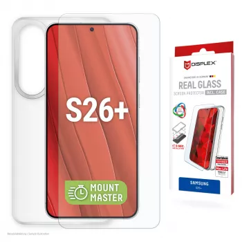 Displex Displayschutz + Hülle für Samsung S26+, kratzfest