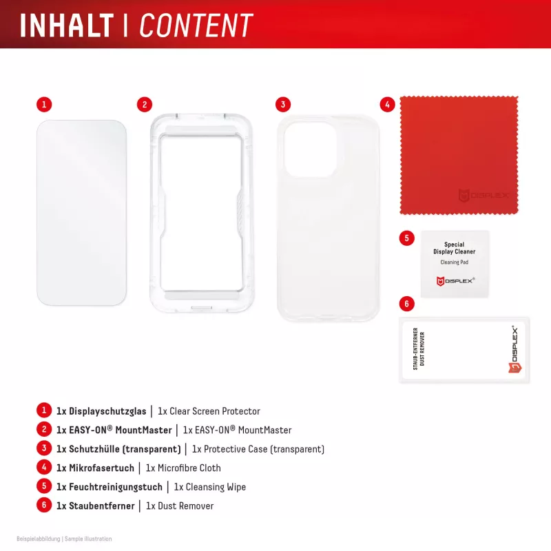 Displex Displayschutz + Hülle für Samsung A57, kratzfest