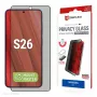 Displex Sichtschutz-Displayschutzglas (10H) für Samsung S26, Blickschutzfilter