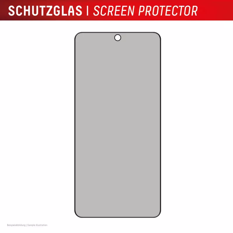 Displex Sichtschutz-Displayschutzglas (10H) für Samsung S26, Blickschutzfilter