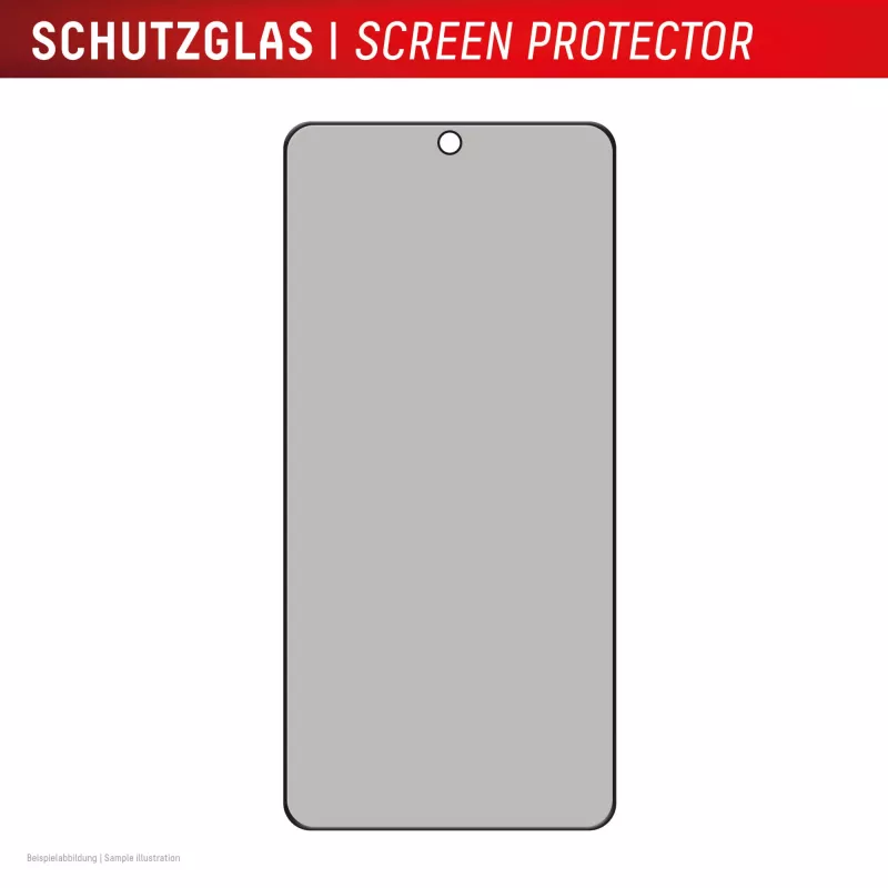 Displex Privacy Screen Protector (10H) für Samsung S26+, Privacy Filter