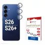 Kameraobjektivglas-Schutz für Samsung Galaxy S26 / S26+ von e.v.i., gehärtet 10H, DLC, Einzelring, Schnellmontage, transparent