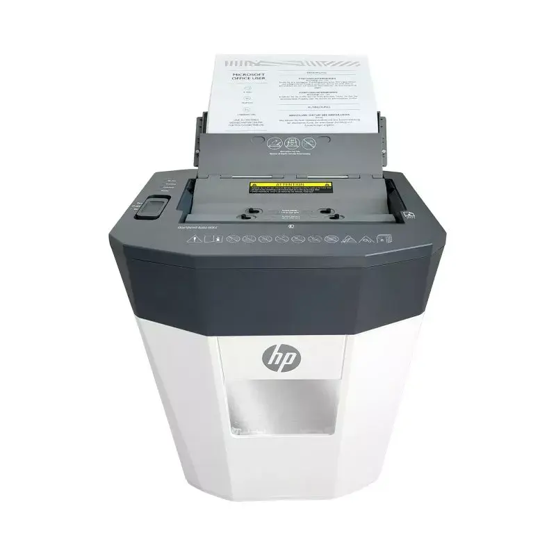HP OneShred Auto 80CC Aktenvernichter Kreuzschnitt 68 dB 22 cm Weiß