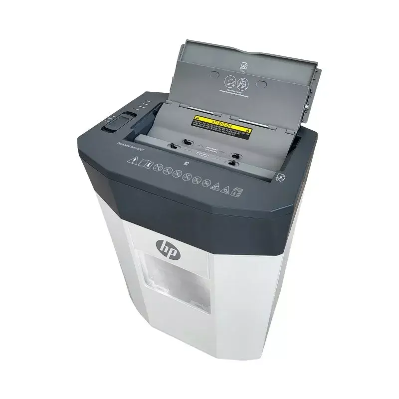 HP OneShred Auto 80CC Aktenvernichter Kreuzschnitt 68 dB 22 cm Weiß