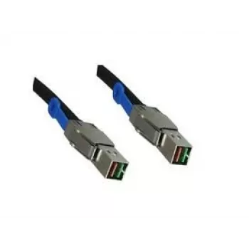Microconnect SFF8644/SFF8644-200 Serial-Attached-SCSI-(SAS)-Kabel 2 m Schwarz