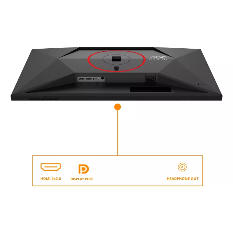 AOC G4 27G4ZR Computer-Monitor 68,6 cm (27 Zoll) 1920 x 1080 Pixel Full HD LED Schwarz, Rot