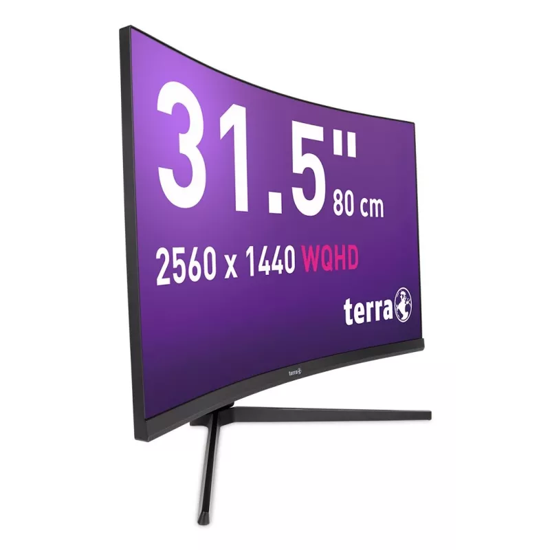 TERRA 3285W Computermonitor 80 cm (31,5 Zoll) 2560 x 1440 Pixel Wide Quad HD LCD Schwarz