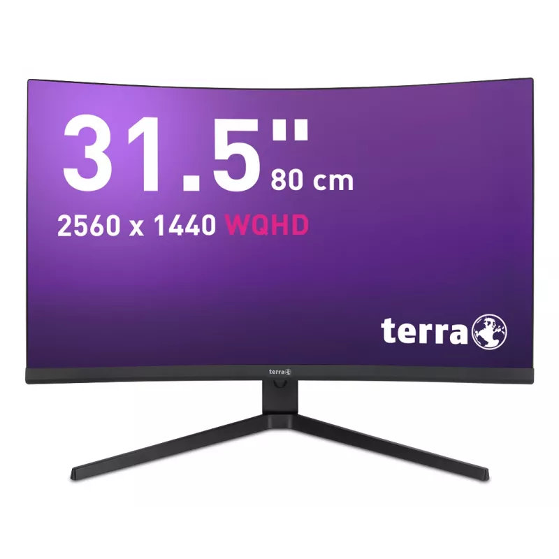 TERRA 3285W Computermonitor 80 cm (31,5 Zoll) 2560 x 1440 Pixel Wide Quad HD LCD Schwarz