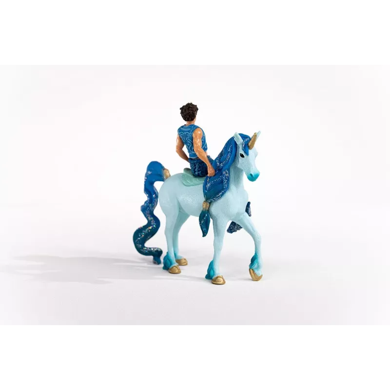 schleich BAYALA Aryon auf dem Einhorn, 5 Jahr(e), Sonnenelfen, Einhörner & Feen, Mehrfarbig