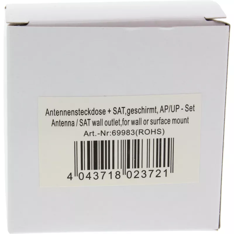 InLine Antennendose geschirmt AP/UP Set InLine 69983