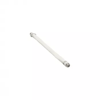 Fensterdurchführung für SAT-Kabel InLine F-Stecker Stecker–Stecker, weiß, 21×220×13 mm