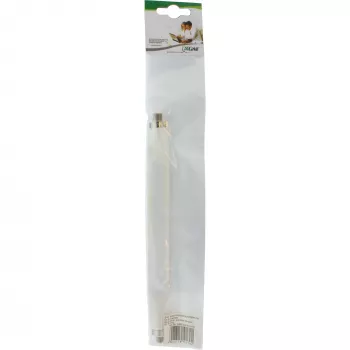 Fensterdurchführung für SAT-Kabel InLine F-Stecker Stecker–Stecker, weiß, 21×220×13 mm
