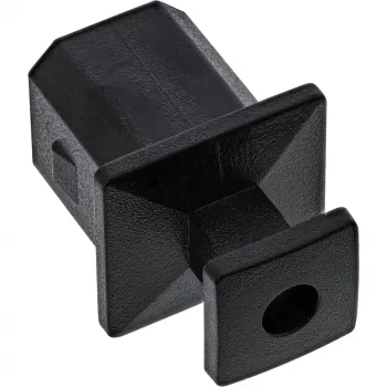 InLine Staubschutzkappe für USB-B-Buchse, schwarz, 50 Stk.