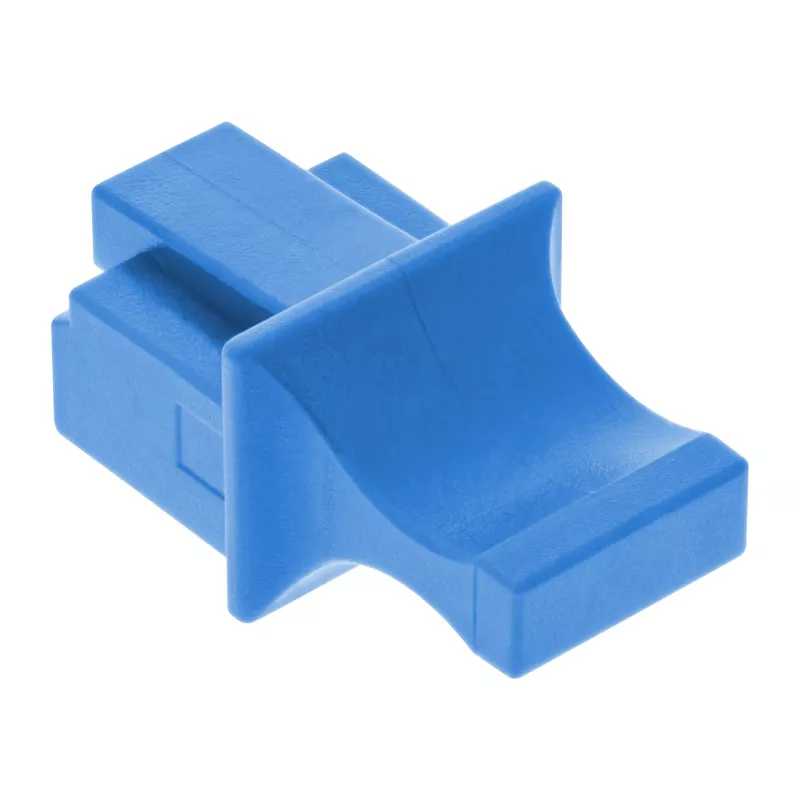InLine Staubschutzkappe für RJ45-Buchse, blau, 10 Stk.