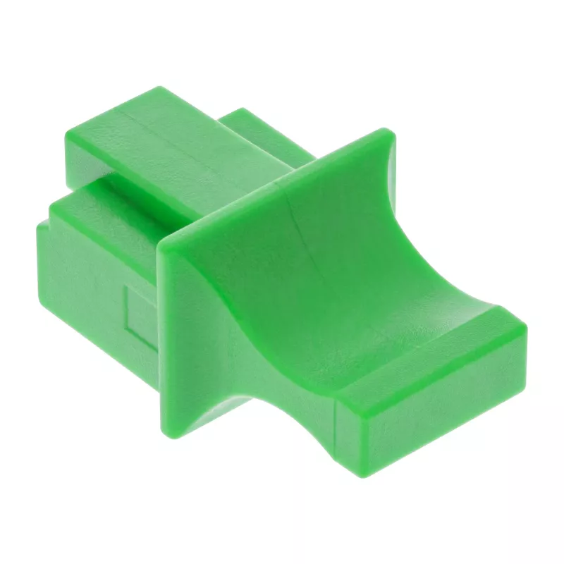 InLine Staubschutzkappe für RJ45-Buchse, grün, 10 Stk.