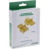 InLine Staubschutzkappe für RJ45-Buchse, gelb, 100 Stk.