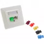 InLine Staubschutzkappe für RJ45-Buchse schwarz 100 Stück 59942E