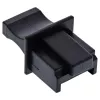 InLine Staubschutzkappe für RJ45-Buchse schwarz 100 Stück 59942E