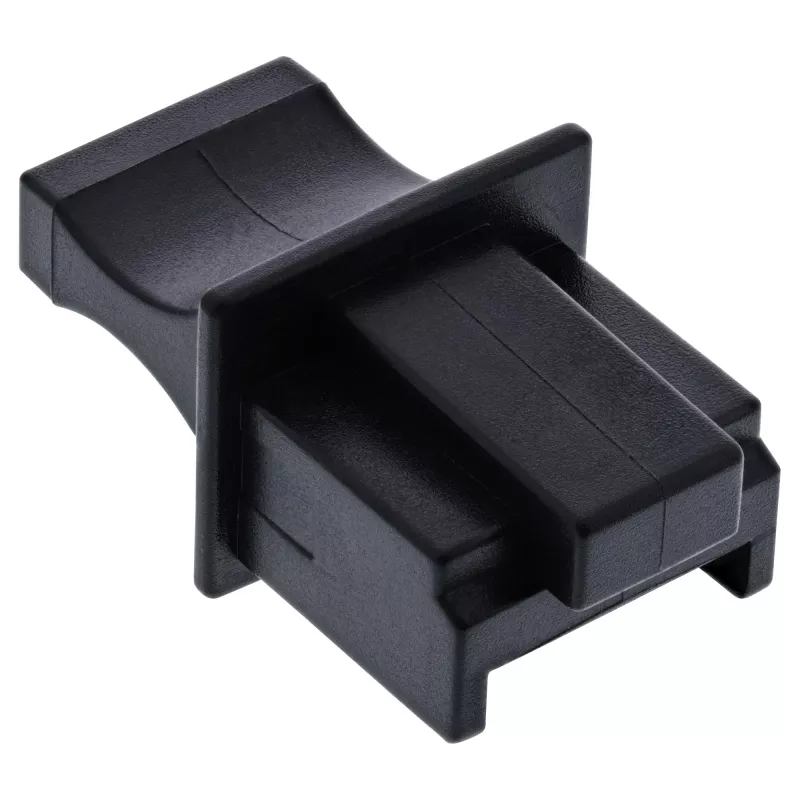 InLine Staubschutzkappe für RJ45-Buchse schwarz 100 Stück 59942E