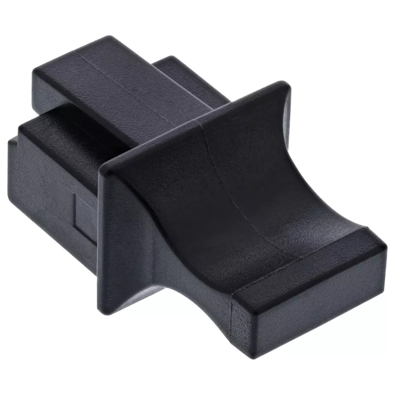 InLine Staubschutzkappe für RJ45-Buchse schwarz 100 Stück 59942E