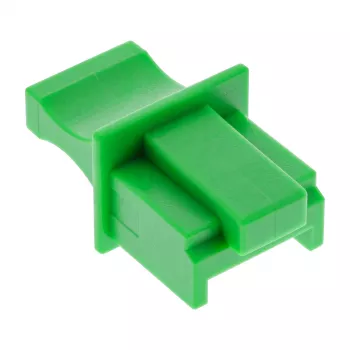 InLine Staubschutzkappe für RJ45-Buchse, grün, 100 Stk.