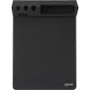 Mauspad InLine 55261 — multifunktionale Gummiunterlage mit Smartphone- und Stifthalter, 250×? mm, schwarz