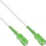 InLine Glasfaser Simplex-Kabel FTTH SC/APC 8° auf SC/APC 8° 9/125µm OS2 30 m