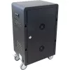 InLine 31516E Ladestations-Organizer Freistehend Stahl Schwarz