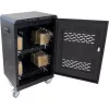 InLine 31516E Ladestations-Organizer Freistehend Stahl Schwarz