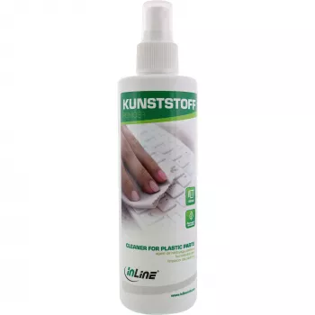 Gerätereinigungsspray InLine 43206 — Tastaturreiniger, 250 ml, grün/weiß