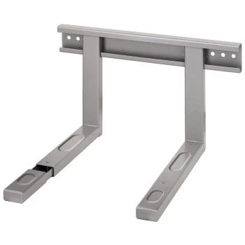 Xavax 00110931 universelle Mikrowellen-Wandhalterung, silber